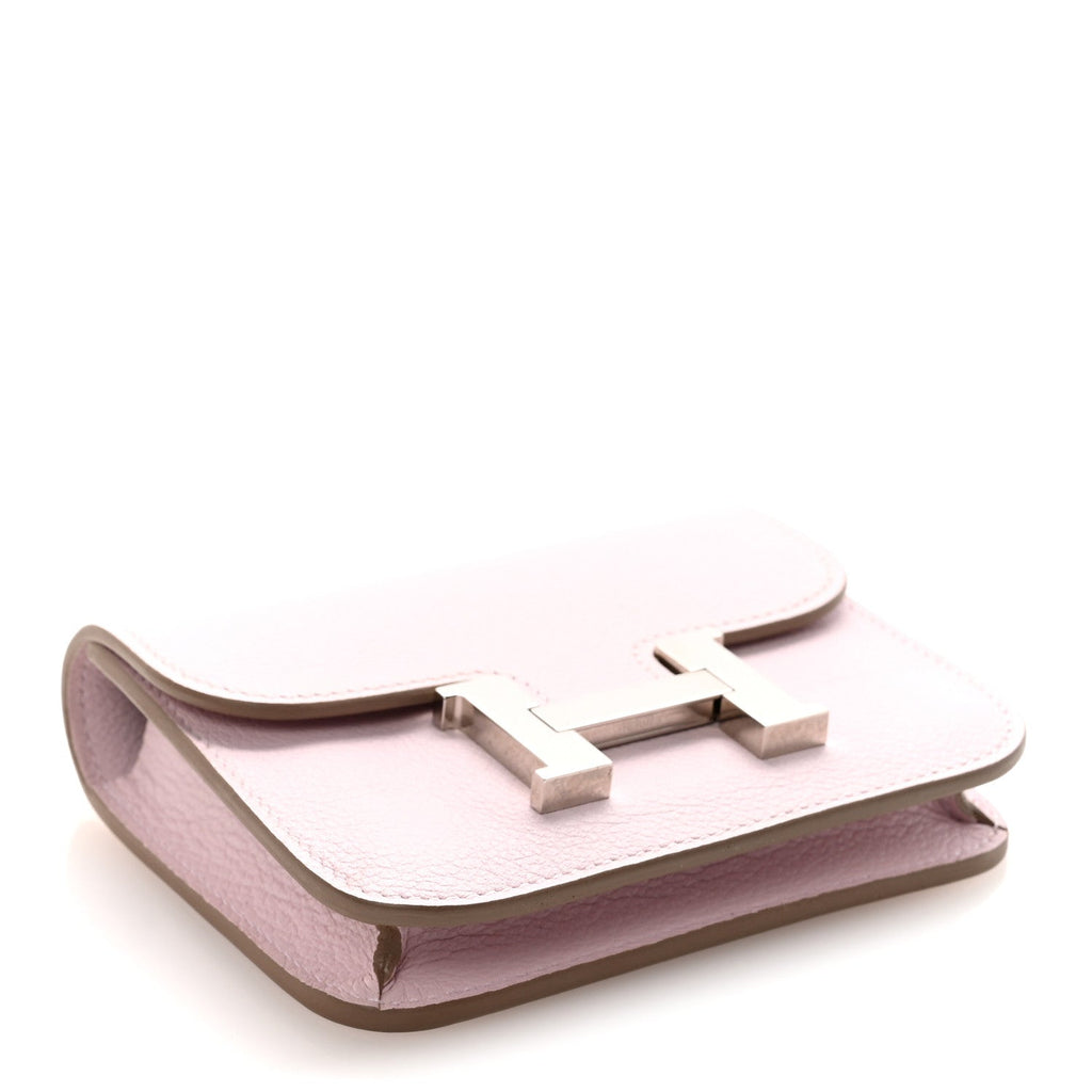 Evercolor Constance Slim Wallet Mauve Pale