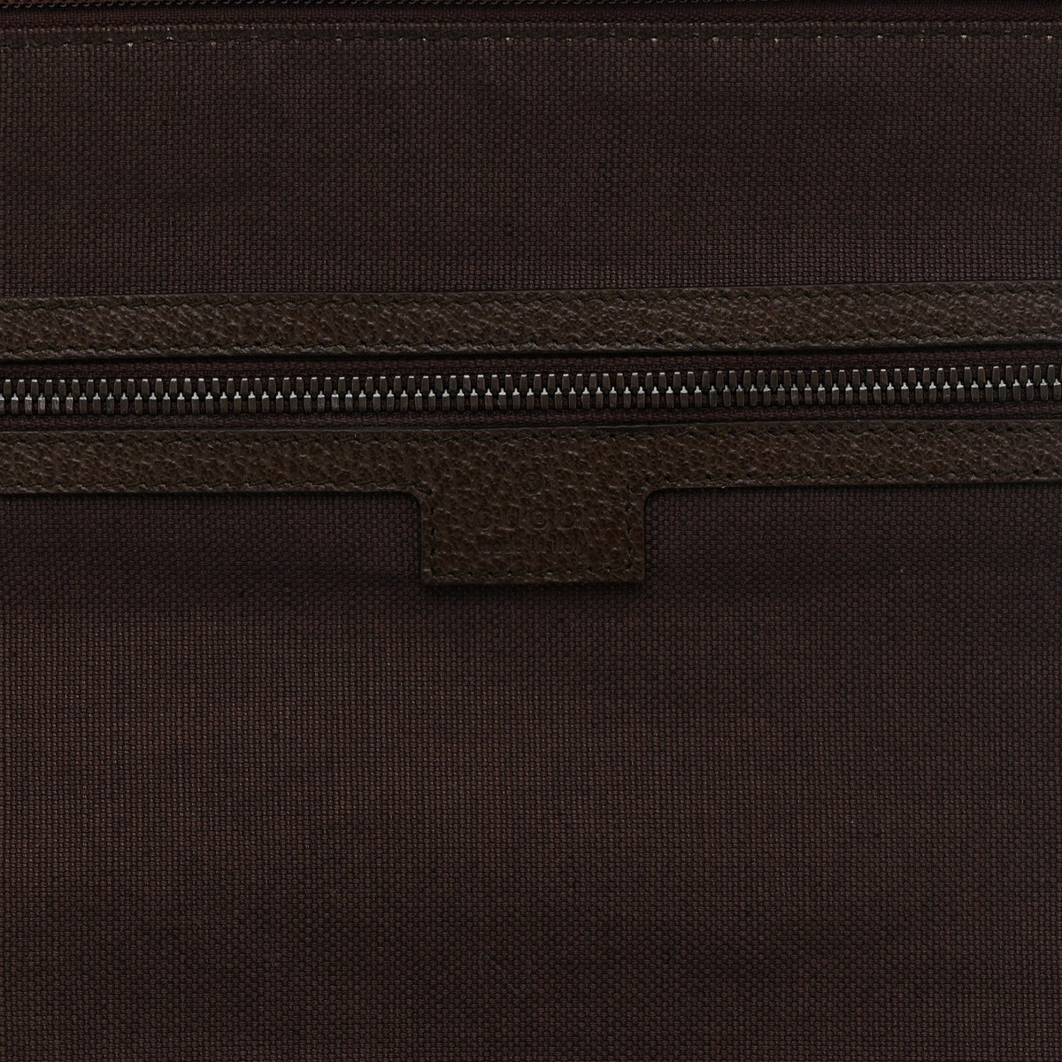 GG SUPREME MONOGRAM TEXTURED DOLLAR CALFSKIN WEB OPHIDIA SAVOY GARMENT BAG BEIGE EBONY NEW ACERO